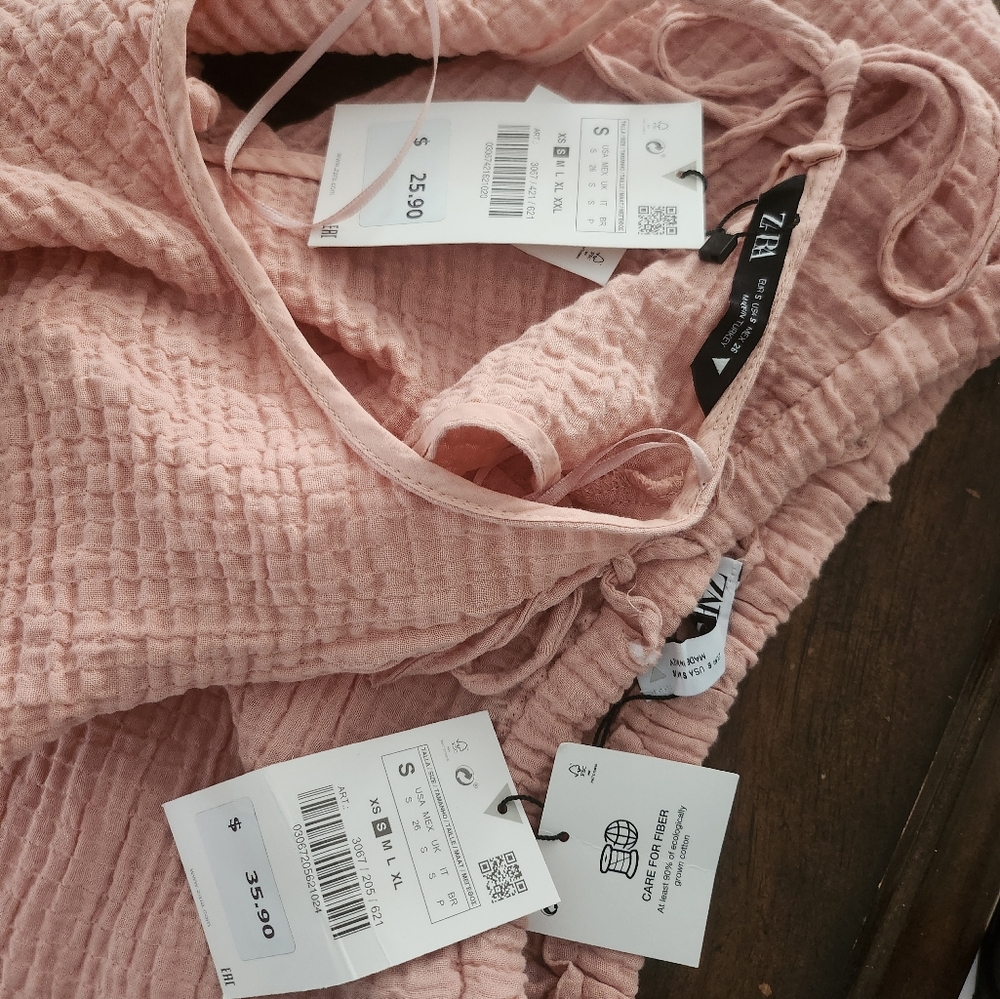 Zara 2 pieces set size S NEW - Picture 6 of 6